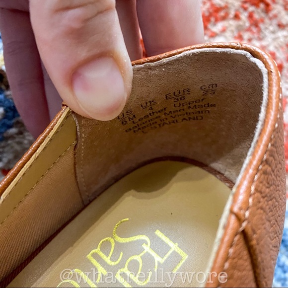 Franco Sarto "Starland" Leather Point Toe Shoes - Picture 10 of 10